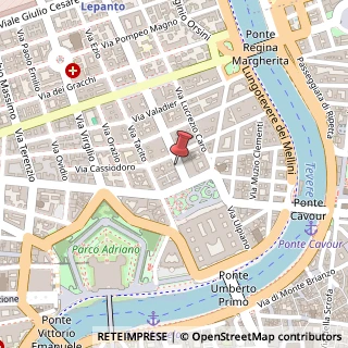 Mappa Via Cicerone, 22, 00193 Roma, Roma (Lazio)