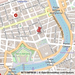 Mappa Via Cicerone,  28, 00193 Roma, Roma (Lazio)