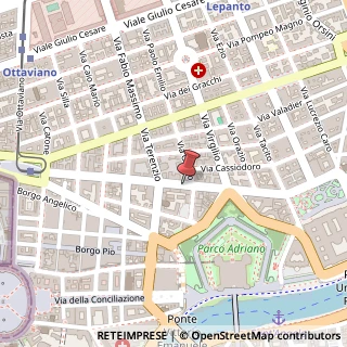 Mappa Via Crescenzio,  43, 00193 Roma, Roma (Lazio)