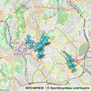 Mappa Via Mario de' Fiori, 00187 Roma RM, Italia (1.54143)