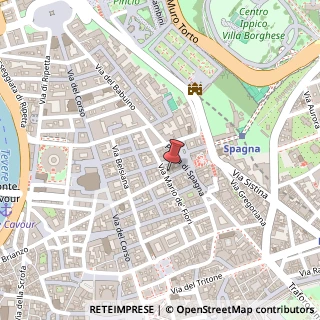 Mappa Via dei Condotti, 80, 00187 Roma, Roma (Lazio)