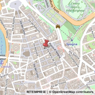 Mappa Via delle Carrozze, 30, 00187 Roma, Roma (Lazio)