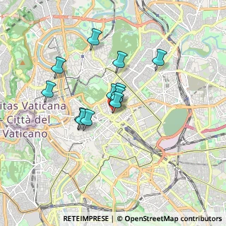 Mappa Via Venti Settembre, 00187 Roma RM, Italia (1.45167)