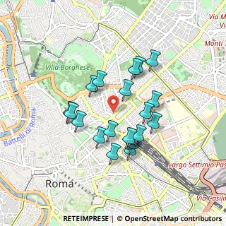 Mappa Via Venti Settembre, 00187 Roma RM, Italia (0.798)