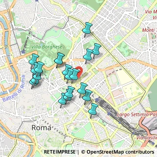 Mappa Via Venti Settembre, 00187 Roma RM, Italia (0.8965)