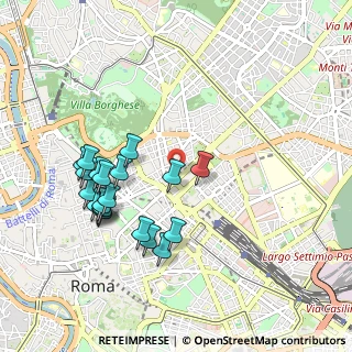 Mappa Via Venti Settembre, 00187 Roma RM, Italia (1.0345)