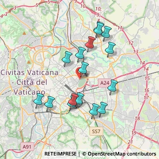 Mappa Tiburtina, 00185 Roma RM, Italia (3.92125)