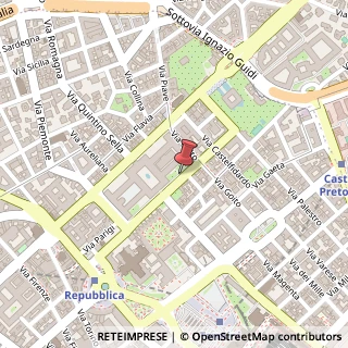 Mappa Via Cernaia, 21, 00185 Roma, Roma (Lazio)
