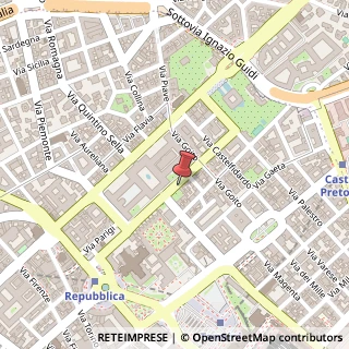 Mappa Via Cernaia, 13, 00185 Roma, Roma (Lazio)