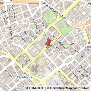 Mappa Via Cernaia, 15, 00185 Roma, Roma (Lazio)