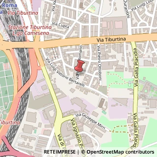 Mappa Via di San Romano, 57, 00159 Roma, Roma (Lazio)
