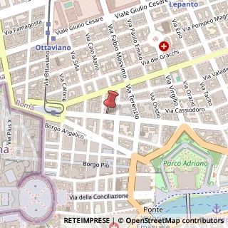 Mappa Via Crescenzio, 76, 00193 Roma, Roma (Lazio)