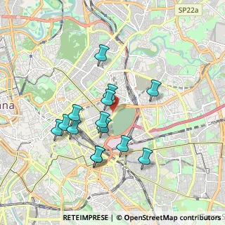 Mappa Via dei Cannetti, 00161 Roma RM, Italia (1.74286)