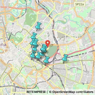 Mappa Via dei Cannetti, 00161 Roma RM, Italia (1.46538)