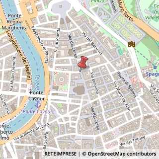 Mappa Via del Corso,  85, 00186 Roma, Roma (Lazio)