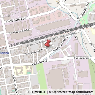 Mappa Via della stazione di tor sapienza 40/f, 00155 Roma, Roma (Lazio)