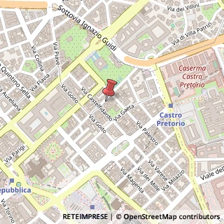 Mappa Via Montebello, 104, 00185 Roma, Roma (Lazio)