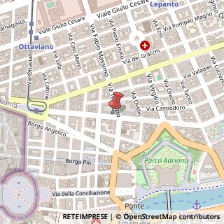 Mappa Via Crescenzio, 58, 00193 Roma, Roma (Lazio)