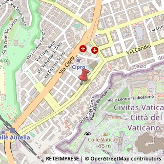 Mappa Via Angelo Emo, 18/A, 00136 Roma, Roma (Lazio)