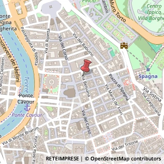 Mappa Via Belsiana, 97, 00187 Roma, Roma (Lazio)