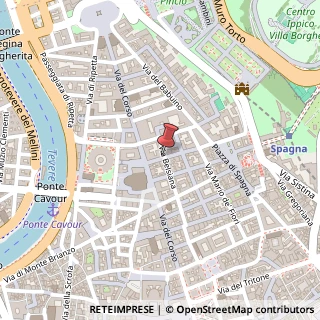 Mappa Via Belsiana, 96A, 00187 Roma, Roma (Lazio)
