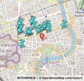 Mappa Via Cassiodoro, 00100 Roma RM, Italia (0.4145)
