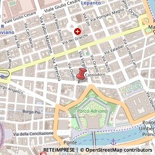 Mappa Via Crescenzio,  20, 00193 Roma, Roma (Lazio)