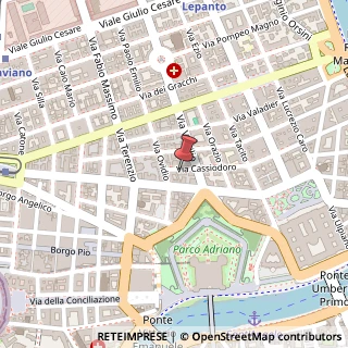 Mappa Via Cassiodoro, 15, 00193 Roma, Roma (Lazio)