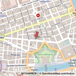 Mappa Via Ovidio, 32, 00193 Roma, Roma (Lazio)