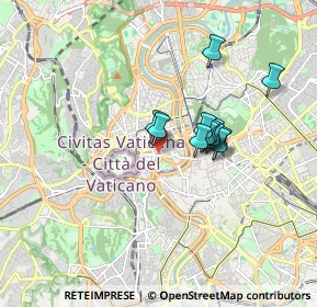 Mappa Via Cassiodoro, 00100 Roma RM, Italia (1.3225)