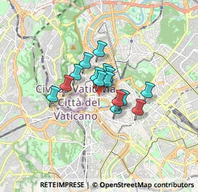 Mappa Via Cassiodoro, 00100 Roma RM, Italia (1.052)