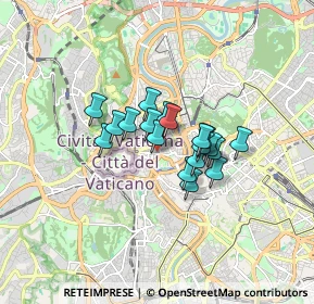 Mappa Via Cassiodoro, 00100 Roma RM, Italia (1.12526)