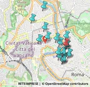 Mappa Via Cassiodoro, 00100 Roma RM, Italia (0.9195)