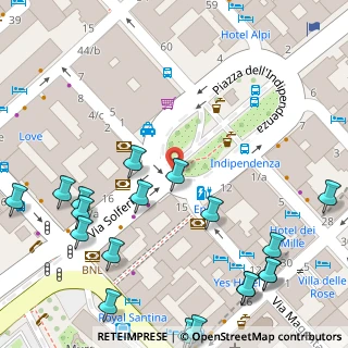 Mappa Piazza Indipendenza, 00185 Roma RM, Italia (0.08421)