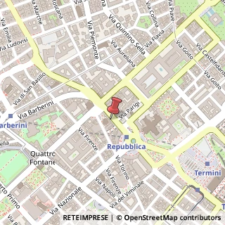 Mappa Via Vittorio Emanuele Orlando, 83, 00185 Roma, Roma (Lazio)