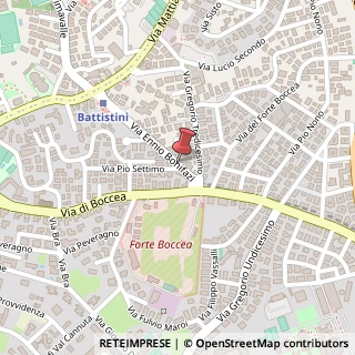 Mappa Via Ennio Bonifazi,  15, 00167 Roma, Roma (Lazio)