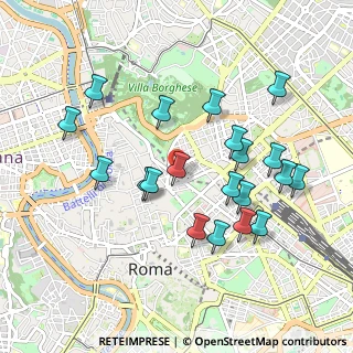 Mappa Via Sistina, 00186 Roma RM, Italia (0.999)