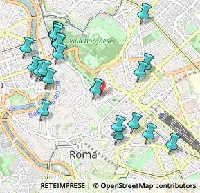 Mappa Via Sistina, 00186 Roma RM, Italia (1.243)