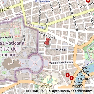 Mappa Via del Mascherino, 36, 00193 Roma, Roma (Lazio)
