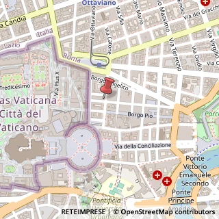 Mappa Via del Mascherino, 31, 00193 Roma, Roma (Lazio)