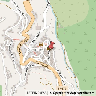 Mappa Strada Silla, 10, 67038 Scanno, L'Aquila (Abruzzo)