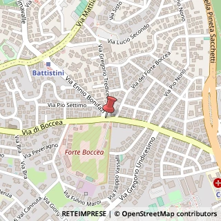 Mappa Via di boccea 360, 00167 Roma, Roma (Lazio)