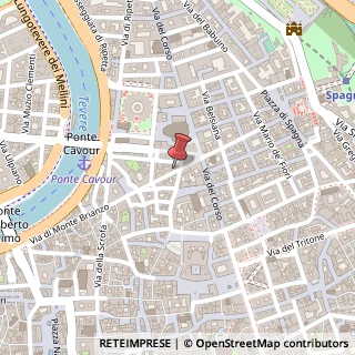 Mappa Via della Fontanella di Borghese, 38, 00186 Roma, Roma (Lazio)