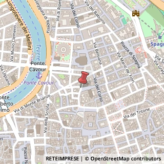 Mappa Piazza di s. lorenzo in lucina 4, 00186 Roma, Roma (Lazio)
