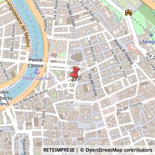 Mappa Via del Leone,  7, 00186 Roma, Roma (Lazio)
