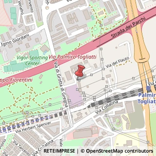 Mappa Via del Flauto, 3, 00155 Roma, Roma (Lazio)