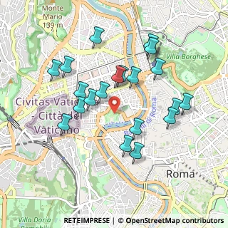 Mappa Viale Fratel a Scafoletti, 00193 Roma RM, Italia (0.951)
