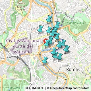 Mappa Viale Fratel a Scafoletti, 00193 Roma RM, Italia (0.678)