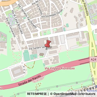 Mappa Via Sebastiano Satta, 54, 00159 Roma, Roma (Lazio)