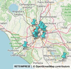 Mappa Via del Leone, 00186 Roma RM, Italia (21.60615)